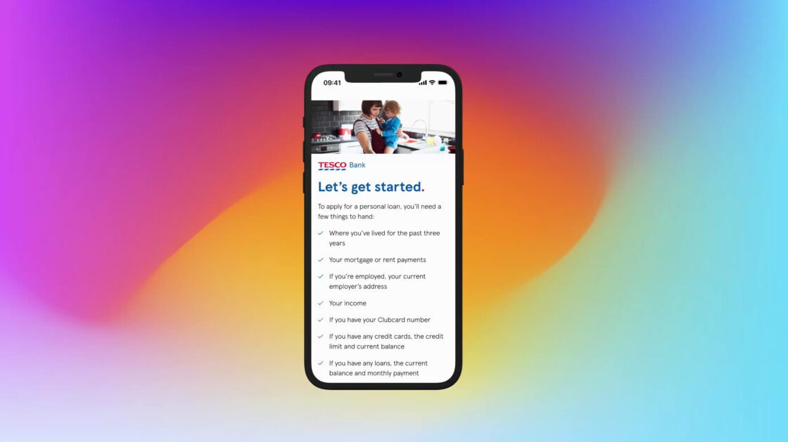 Passworded: Loans Next-Gen Onboarding for Tesco Bank